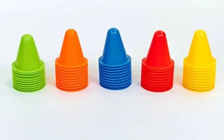 Конус-фішка для тренувань 8 см (1 шт) Помаранчевий