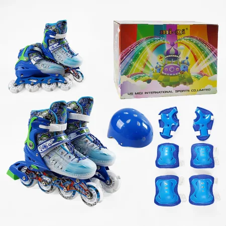 Набір роликів Best Roller розмір 34-38 біло-синій