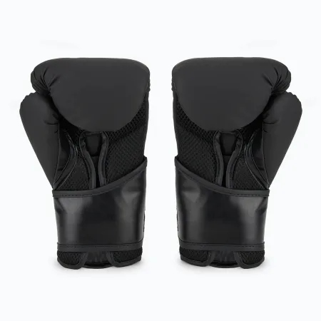 Боксерські рукавички Everlast ELITE 2 BOXING GLOVES чорно-золоті 16 унцій (оригінал) P00003273
