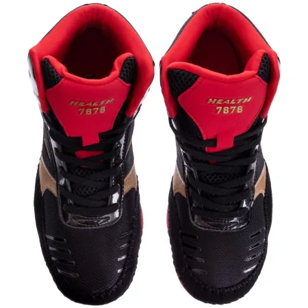 Борцовки Health чорний-червоний 37