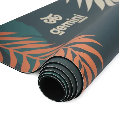 Килимок для йоги каучуковий поліуретан Pro ILLustration Sport Pro 183 см*68 см*5 мм зелений