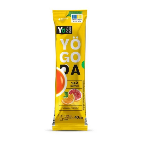 Yogoda Tea - 40 г апельсин грейпфрут