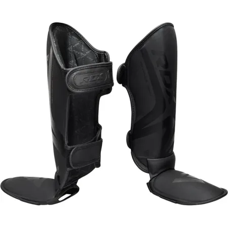 Захист гомілки та стопи RDX SHIN INSTEP T15 чеорний plus XL чорний