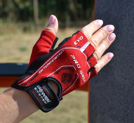Рукавички для фітнесу Power System PS-2250 E Pro Grip EVO Red - L