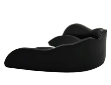 Капа боксерська PowerPlay 3318 JR дитяча (вік до 10) чорна