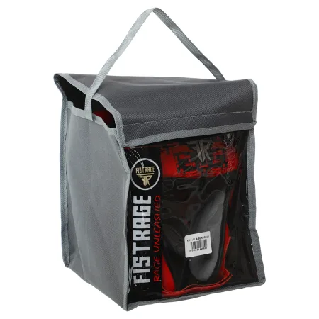 Шолом боксерський відкритий шкіряний FISTRAGE FURIOUS Червоний L