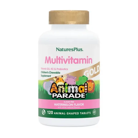 Animal Parade Gold Multivitamin 120 таблеток у формі тварин кавун