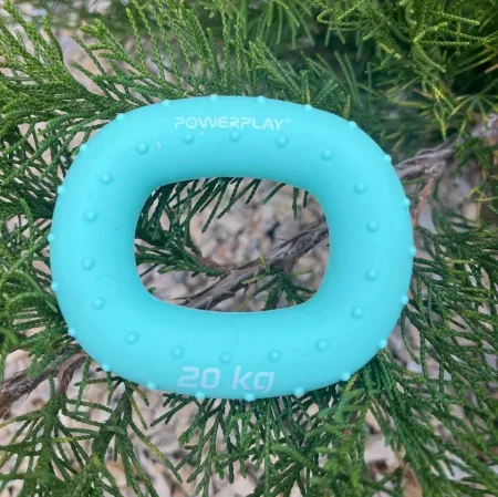 Еспандер кистьовий силіконовий PowerPlay PP-4337 Hand Grip Medium 20 кг. зелений