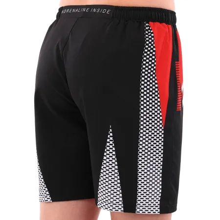 Костюм компресійний дитячий рашгард лонгслів штани та шорти VNM UFC FIGHT WEEK 2XS-L, чорний-червоний 9539B-9639B-V5030 L