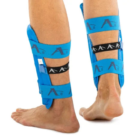 Захист гомілки та стопи для карате Araza BL Replica синій - M