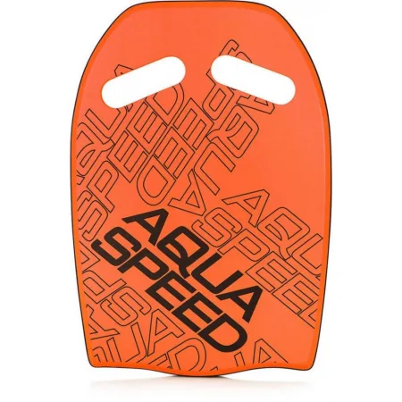 Swimming Board Aqua Speed WAVE KICKBOARD 3980 Orange Universal 43x28x3.6 cm 539-75 (Original)