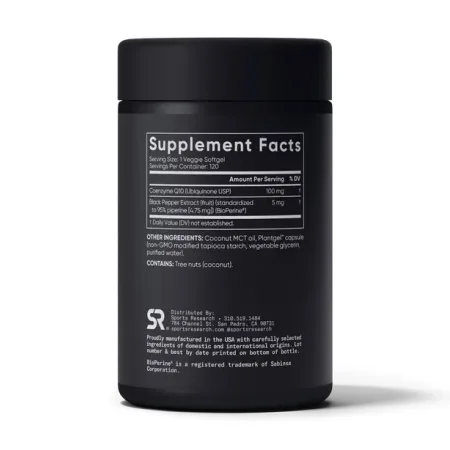 CoQ10 100 мг - 120 веганських м'яких капсул