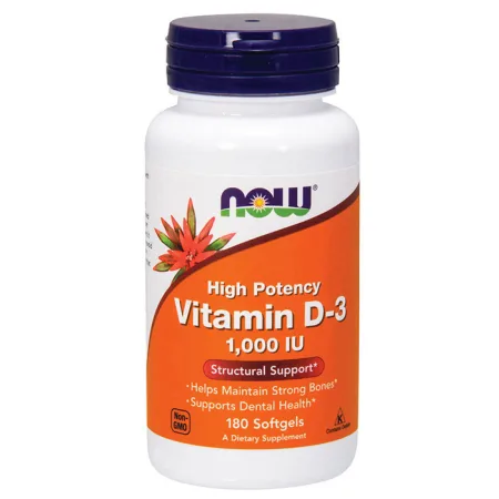 Vitamin D-3 25 мкг 1000 IU - 180 софтгель