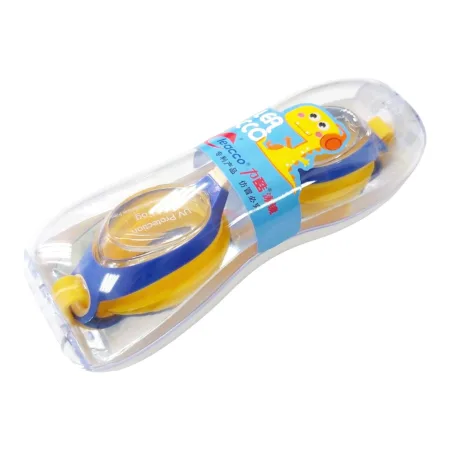 Окуляри для плавання дитячі - жовтий-синій