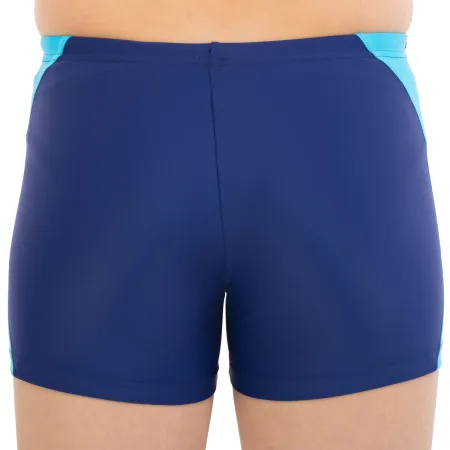 Плавки боксери для хлопчиків для плавання YINGFA вік 4-16 років синій-блакитний - 4