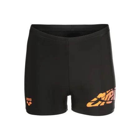Плавки боксери для хлопчиків Arena LETTERING SWIM SHORT чорні 010864 500 оригінал 152 см