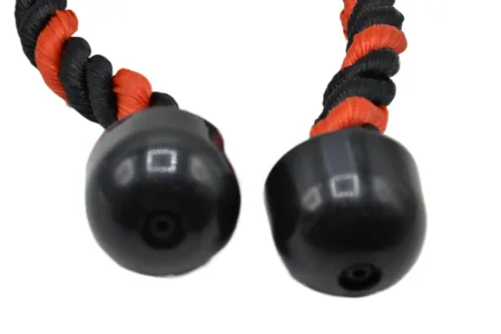 Канат для трицепса с двойным хватом Power System - черный/красный