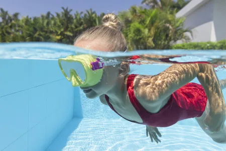 Маска для плавання BESTWAY 3+ 22057 синій