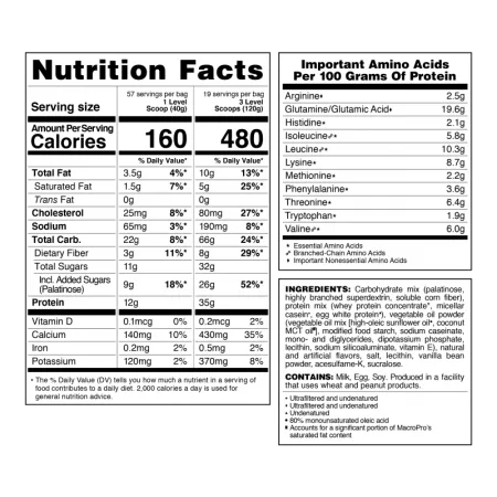 MacroPro - 2,27 кг Ваніль