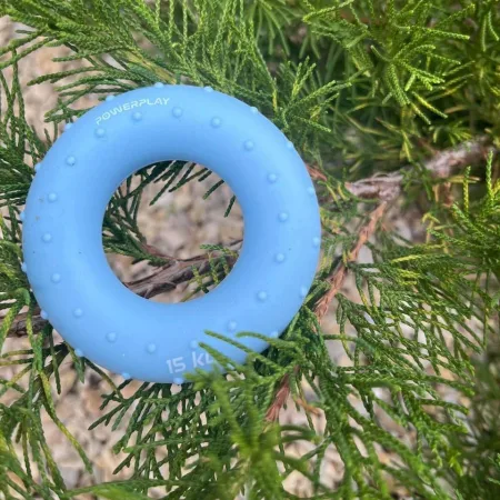 Еспандер кистьовий силіконовий PowerPlay PP-4338 Hand Grip Light 15 кг. блакитний