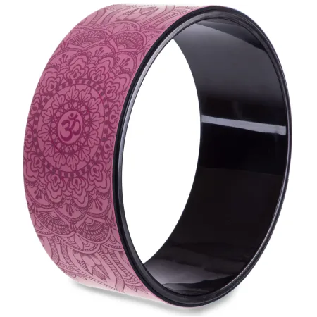 Колесо для пілатес та йога рожевий