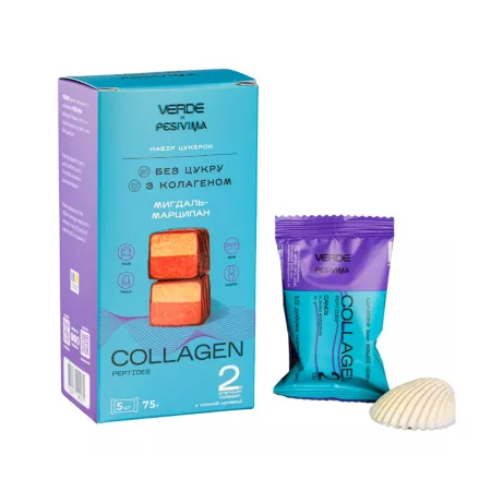 Verde x pesivima - 5 шт мигдаль марципан