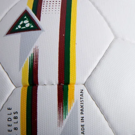 М'яч футбольний CORE SHINY FIGHTER №5 PU - білий-червоний