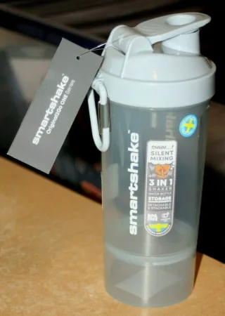 Шейкер спортивний SmartShake Original2 GO One - 800 мл туманно сірий