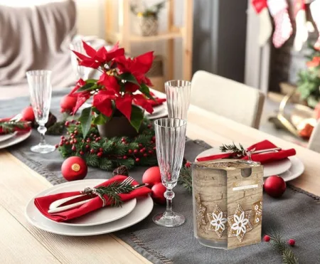 Ароматична свічка в скляному стакані імбирний хліб SN 72 s-23