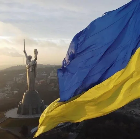 Прапор україни Bookopt атлас 90*135 см BK3026