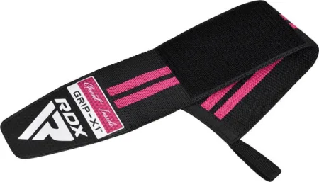 Бинти для зап'ясть (кистьові бинти) RDX GYM WRIST WRAP R11 BLACK/PINK