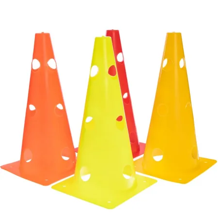 Конус-фішка з отворами для тренувань 32 см (1 шт) Синій