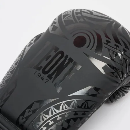Боксерські рукавиці Leone GN329 HAKA Black 14 унцій