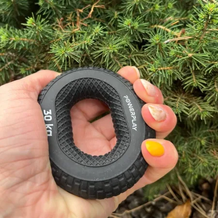 Еспандер кистьовий силіконовий PowerPlay PP-4333 Hand Grip Hard 30 кг. чорний