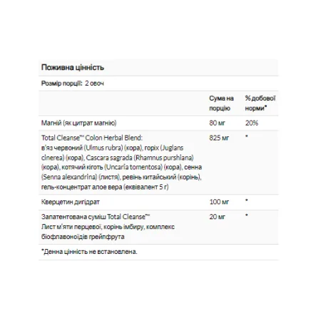 Total Cleanse Colon - 60 капсул