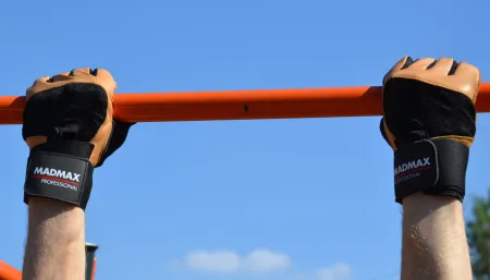 Рукавички для фітнесу MadMax MFG-269 Professional Brown S