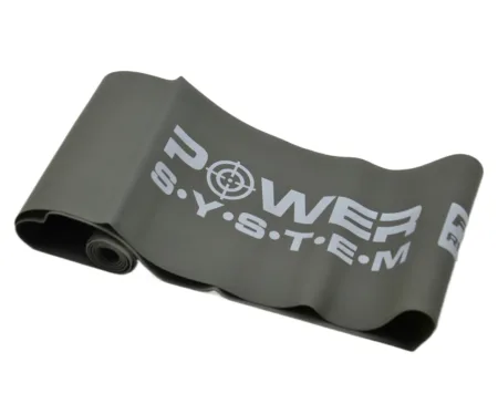 Resistance Loop Band for Sports and Rehabilitation Power System PS-4123 Flat Stretch Band Level 3 Black 12 15 kg