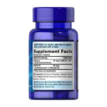 Vitamin D3 & K2 - 60 капсул