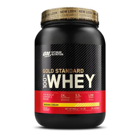 Gold Standard 100% Whey - 908 г полуниця банан