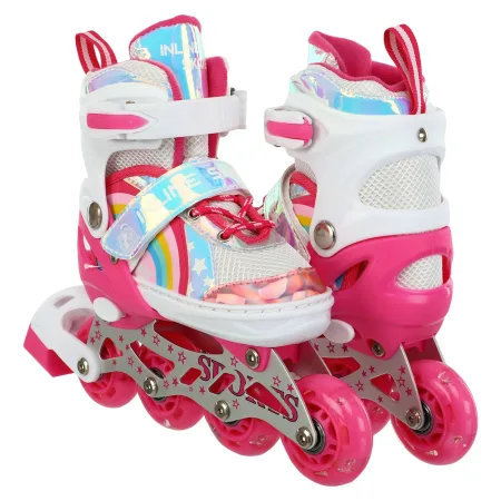 Ролики Best Roller розмір 29-33 рожево-білий 75504-S