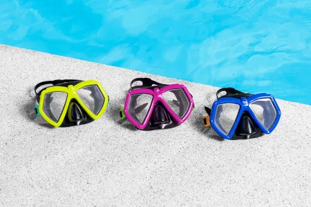 Маска для плавання BESTWAY 7+ 22040 темно-синій