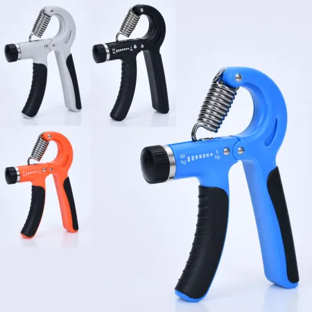 Еспандер кистьовий ножиці пружинний регульований 5-60 кг сірий