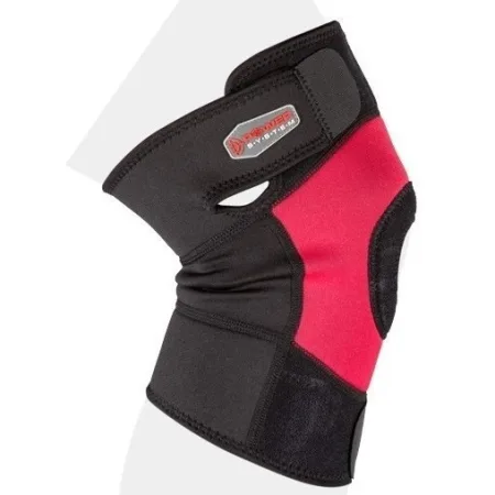 Наколінник Power System PS-6012 Neo Knee Support Black/Red 1 шт. - M