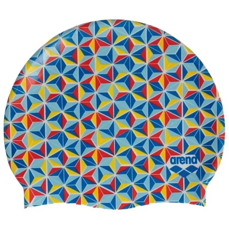 Шапка для плавання Arena PRINT JR мультиколор універсальний дет OSFM (оригінал)