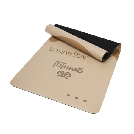 Килимок для йоги каучуковий поліуретан Pro Zodiac AQUARIUS Sport Pro Водолій 183 см*68 см*5 мм