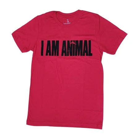 Universal I Am Animal T-Shirt червоний S