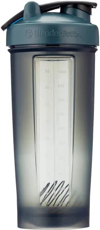Шейкер спортивний BlenderBottle Pro45 - 1270 мл Grey/синій
