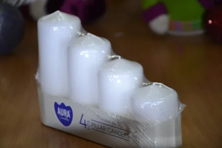 Набір свічок 4 шт. циліндр білі sw50/4