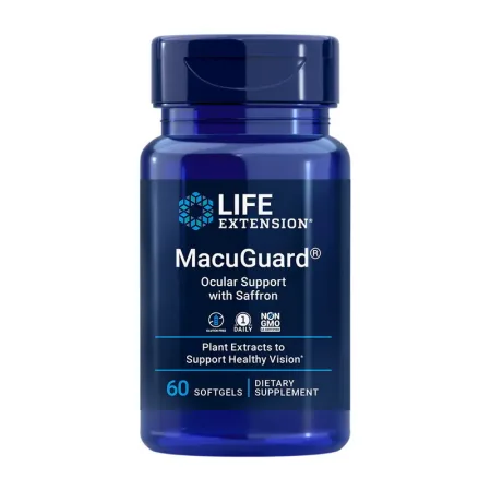 MacuGuard Ocular Support with Saffron - 60 софтгель