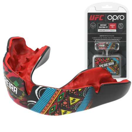 Капа OPRO UFC Fighter Collection Alex Pereira доросла вік 11+ Чорний art.102529006